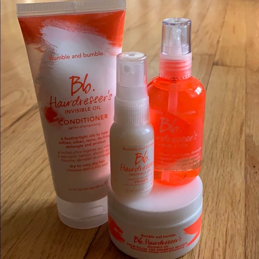 Bumble and bumble invisible oil bundle